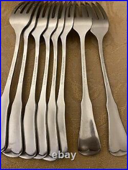 Oneida Community Stainless PATRICK HENRY Dinner Forks Set of Eight -#A76
