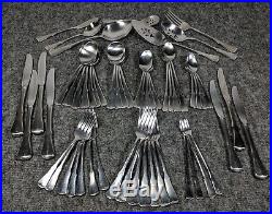 Oneida Community Stainless PATRICK HENRY Flatware Set Mixed Lot 56-Piece Used