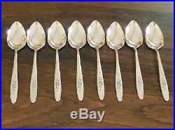 Oneida Community Stainless ROSE SHADOW 46 pc STARTER SET Flatware Service for 8+