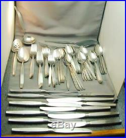 Oneida Community Stainless Steel Flatware FROSTFIRE Service For 10 + 78 Pieces