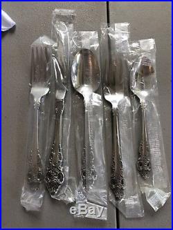 Oneida Community Stainless USA CHERBOURG -8 sets of 5-pieces in original boxes