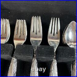 Oneida Community Stainless Venetia Piece Place Setting Service For 8