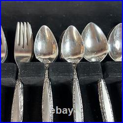 Oneida Community Stainless Venetia Piece Place Setting Service For 8
