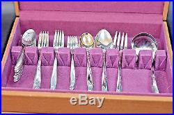 Oneida Community Twin Star 1959 Stainless Flatware Set Service for 12 (57 Pcs)
