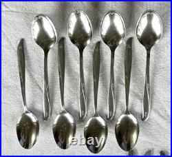 Oneida Community Twin Star 52 Pc Stainless Flatware MCM Atomic Starburst Lot