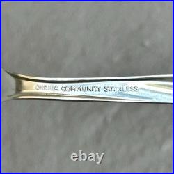 Oneida Community Twin Star 52 Pc Stainless Flatware MCM Atomic Starburst Lot