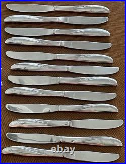 Oneida Community Twin Star Stainless Flatware Lot 110 Pc withSpecialty & Serving