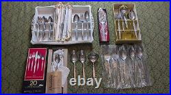 Oneida Community Venetia Stainless Steel Flatware 95 Piece Set NOS New NIB