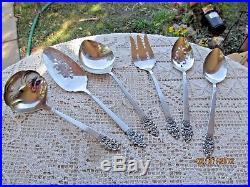 Oneida Community Vinland Stainless Flatware 152 Pc W Serving & Hard To Find Pcs
