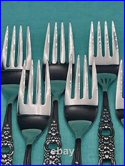 Oneida Community Viola Voila Stainless Flatware 33 Pieces Mixed Lot