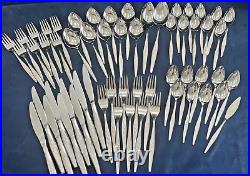 Oneida Community WOODMERE Stainless Flatware Set of 58 pc