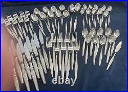 Oneida Community WOODMERE Stainless Flatware Set of 58 pc