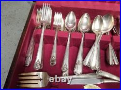 Oneida Community silver plated Stainless Double Acorn Flatware 75+ Piece Set? 