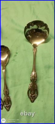 Oneida Community silver plated Stainless Flatware, 120 Piece Set new