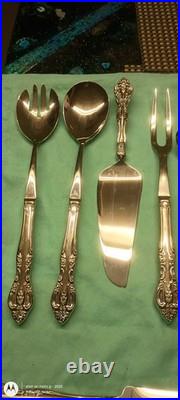 Oneida Community silver plated Stainless Flatware, 120 Piece Set new