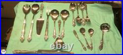 Oneida Community silver plated Stainless Flatware, 120 Piece Set new