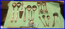 Oneida Community silver plated Stainless Flatware, 120 Piece Set new
