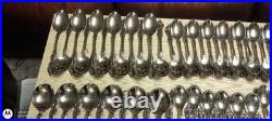Oneida Community silver plated Stainless Flatware, 120 Piece Set new
