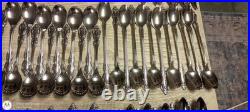 Oneida Community silver plated Stainless Flatware, 120 Piece Set new