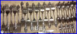 Oneida Community silver plated Stainless Flatware, 120 Piece Set new