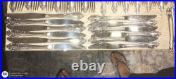 Oneida Community silver plated Stainless Flatware, 120 Piece Set new