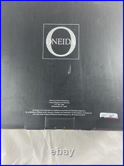 Oneida Corbett 114-Piece 18/10 Stainless Flatware Set, Service for 12 New In Box