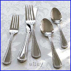 Oneida Countess 65 Piece Casual Stainless Flatware Set, Service for 12