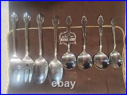 Oneida Cross Swords MANSION PARK Stainless Flatware Lot of 47