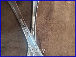 Oneida Cross Swords MANSION PARK Stainless Flatware Lot of 47