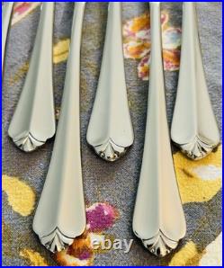 Oneida Cube Glossy 18/10 Stainless Flatware JUILLIARD 43 Piece Serve 8 Indonesia