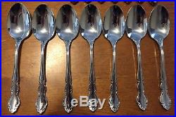 Oneida Cube Stainless Flatware Dover Pattern 38 Pieces