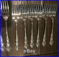 Oneida Cube Stainless Shelley Flatware 30 Piece Set Service for 6