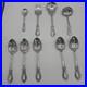 Oneida Cube Stainless TOUJOURS Flatware Serving Set 9 Piece Holiday Thanksgiving