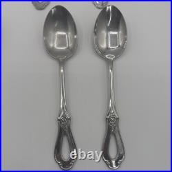 Oneida Cube Stainless TOUJOURS Flatware Serving Set 9 Piece Holiday Thanksgiving