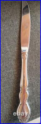 Oneida DOVER STYLE Stainless flatware set of 35 Includes serving spoon and fork