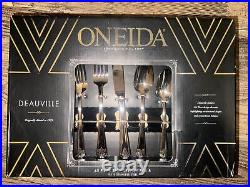Oneida Deauville 1929 45-Piece Flatware Set