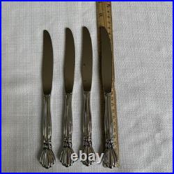 Oneida Deluxe ALEXIS 20 Piece Service for 4 Glossy Stainless Flatware