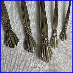 Oneida Deluxe ALEXIS 20 Piece Service for 4 Glossy Stainless Flatware
