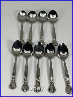Oneida Deluxe ALEXIS 21 Pc Place Setting Stainless Flatware Mixed Lot Fork Spoon