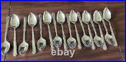 Oneida Deluxe Cherie Stainless Silverware Service For 16 Plus 5 Serving Plus