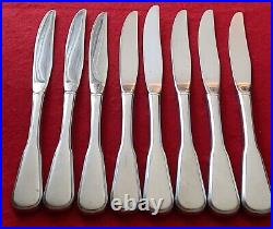Oneida Deluxe Stainless Flatware Independence Spoons Forks Knives Satin 40 Pcs