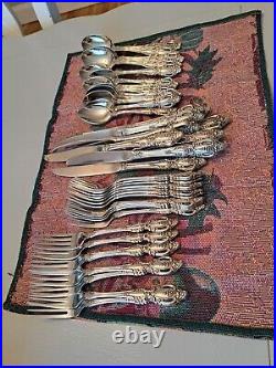 Oneida Deluxe Stainless Flatware Monte Carlo 8 Place Setting 40 Pcs