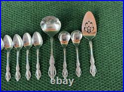 Oneida Deluxe Stainless Flatware Monte Carlo Spoon Fork Knife Serving 72 Pieces