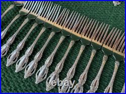 Oneida Deluxe Stainless Flatware Monte Carlo Spoon Fork Knife Serving 72 Pieces