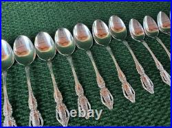 Oneida Deluxe Stainless Flatware Monte Carlo Spoon Fork Knife Serving 72 Pieces