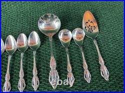 Oneida Deluxe Stainless Flatware Monte Carlo Spoon Fork Knife Serving 72 Pieces