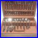 Oneida Deluxe Stainless Lasting Rose Flatware 78 Pieces Service for 12 Vintage