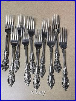 Oneida Deluxe Stainless MONTE CARLO Silverware Set 53 Pieces Total