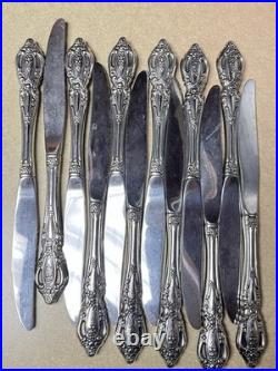 Oneida Deluxe Stainless MONTE CARLO Silverware Set 53 Pieces Total