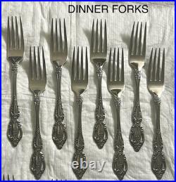 Oneida Deluxe Stainless MONTE CARLO Silverware Set Serving for 8, 40 total